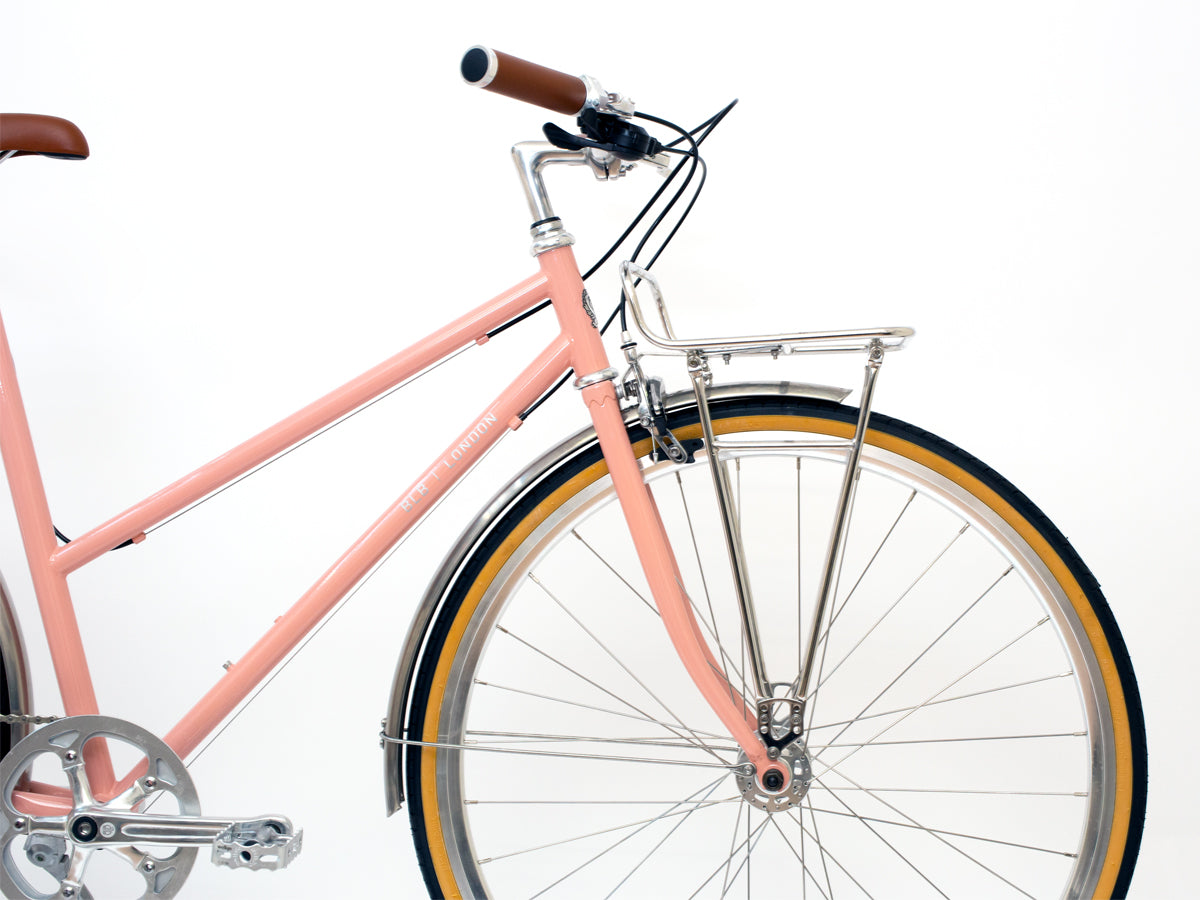 BLB BUTTERFLY 8SPD TOWN BIKE - DUSTY PINK SIZE L