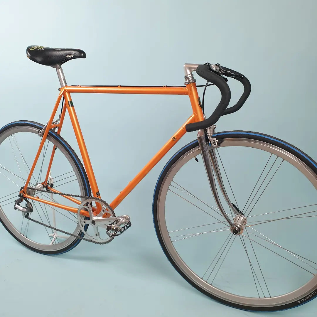 Vintage Single Speed Road Bike REGAL RB GREEN SINGLE SPEED FIXED GEAR